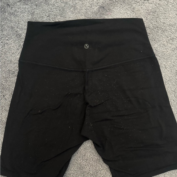 Lululemon Athletica Black Bike Shorts - Picture 1 of 3